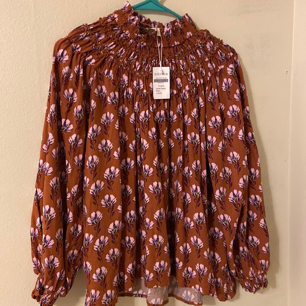 Bohme smocked top
